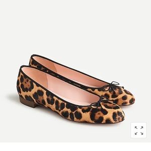 J.Crew Kiki Calf Hair Ballet Flats NIB